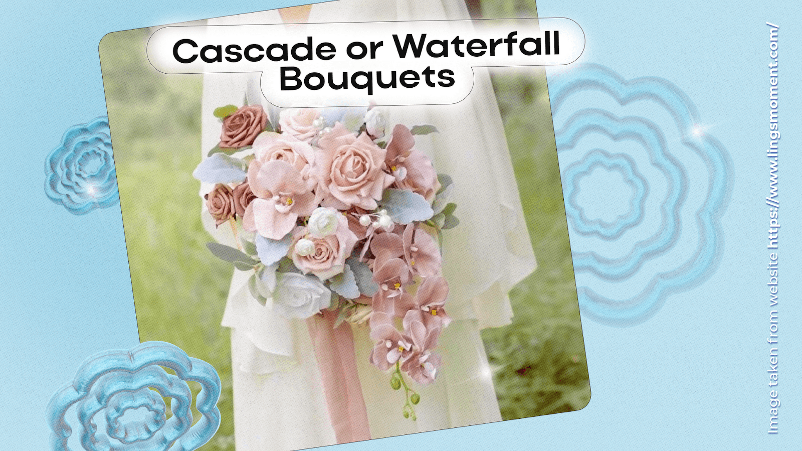 Cascade or Waterfall Bouquets