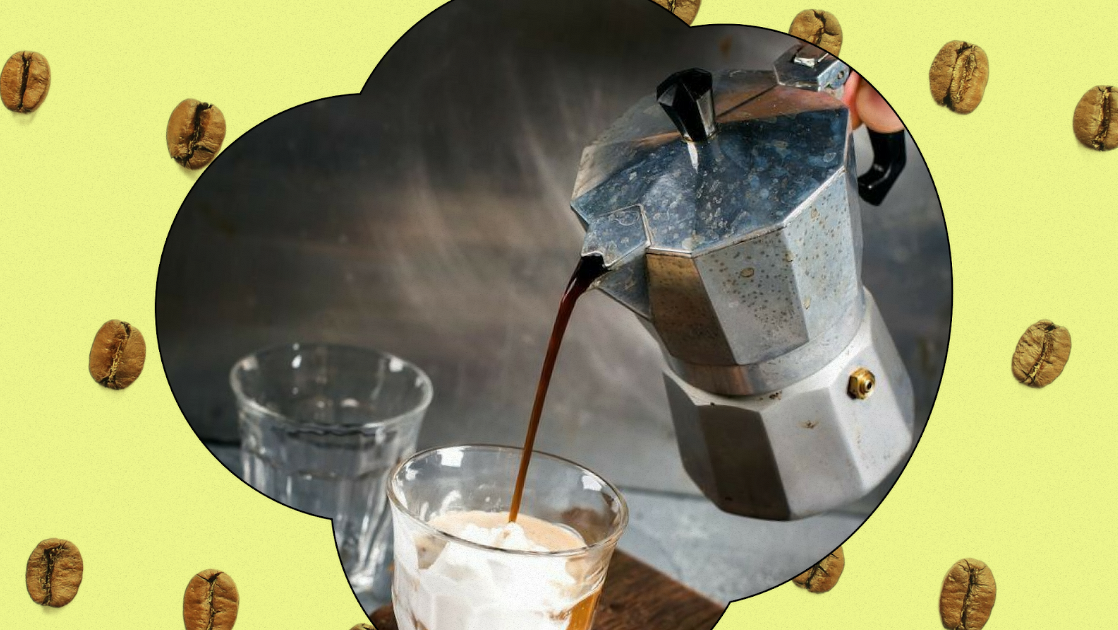Кофе в гейзерной кофеварке