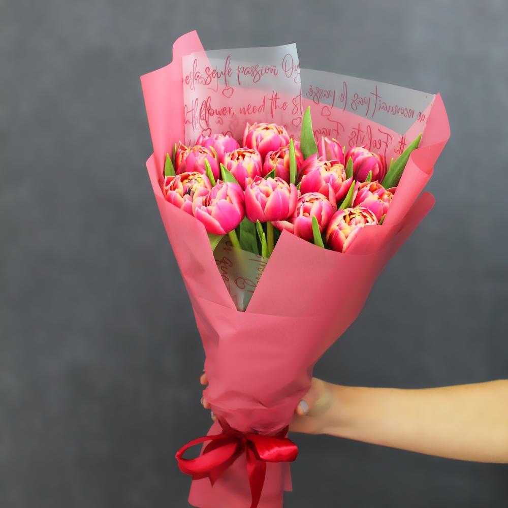 The first tulips