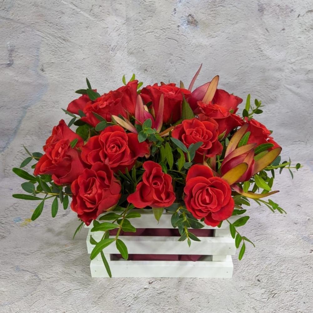 A box of roses