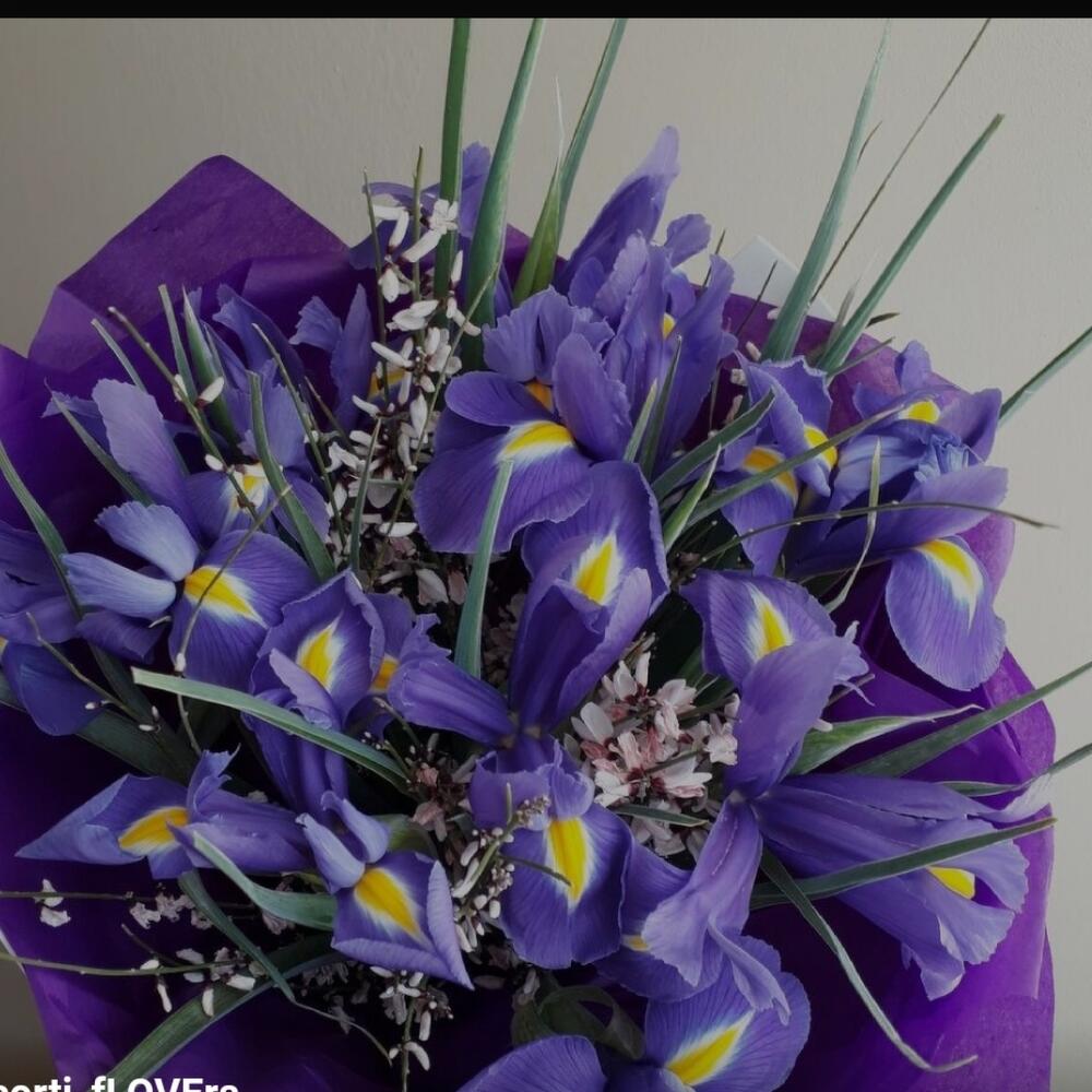 Букет "💜Blue Magic💜"