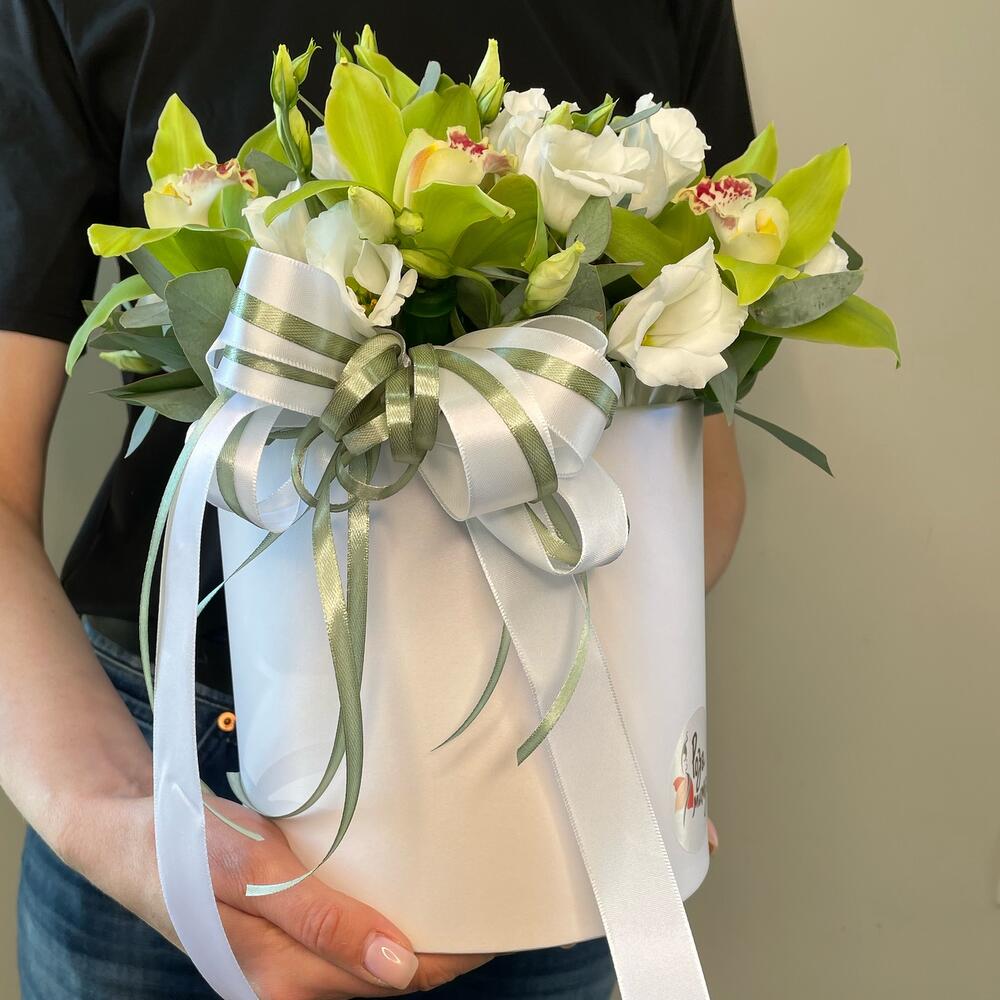 Caja de orquídeas