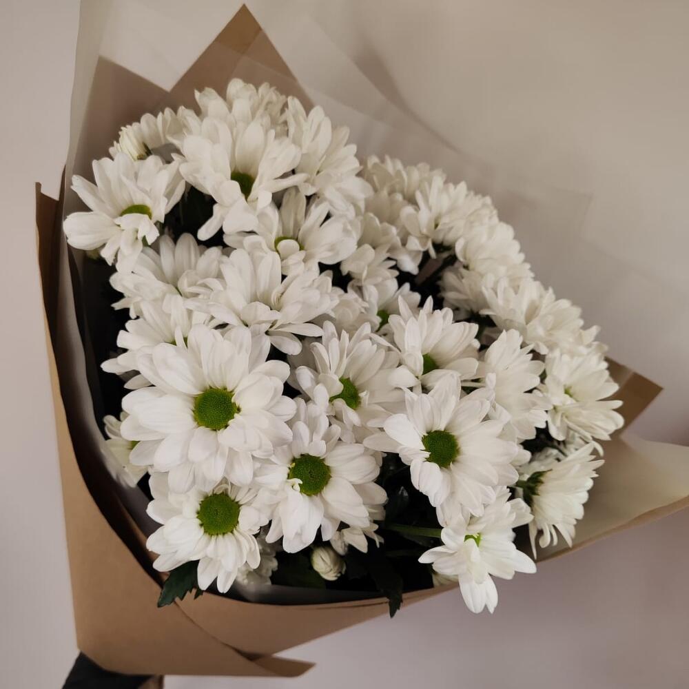 Букет кустовых хризантем 5 штук