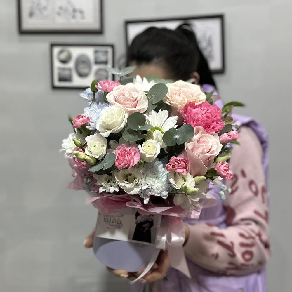 Цветы в коробке💗
