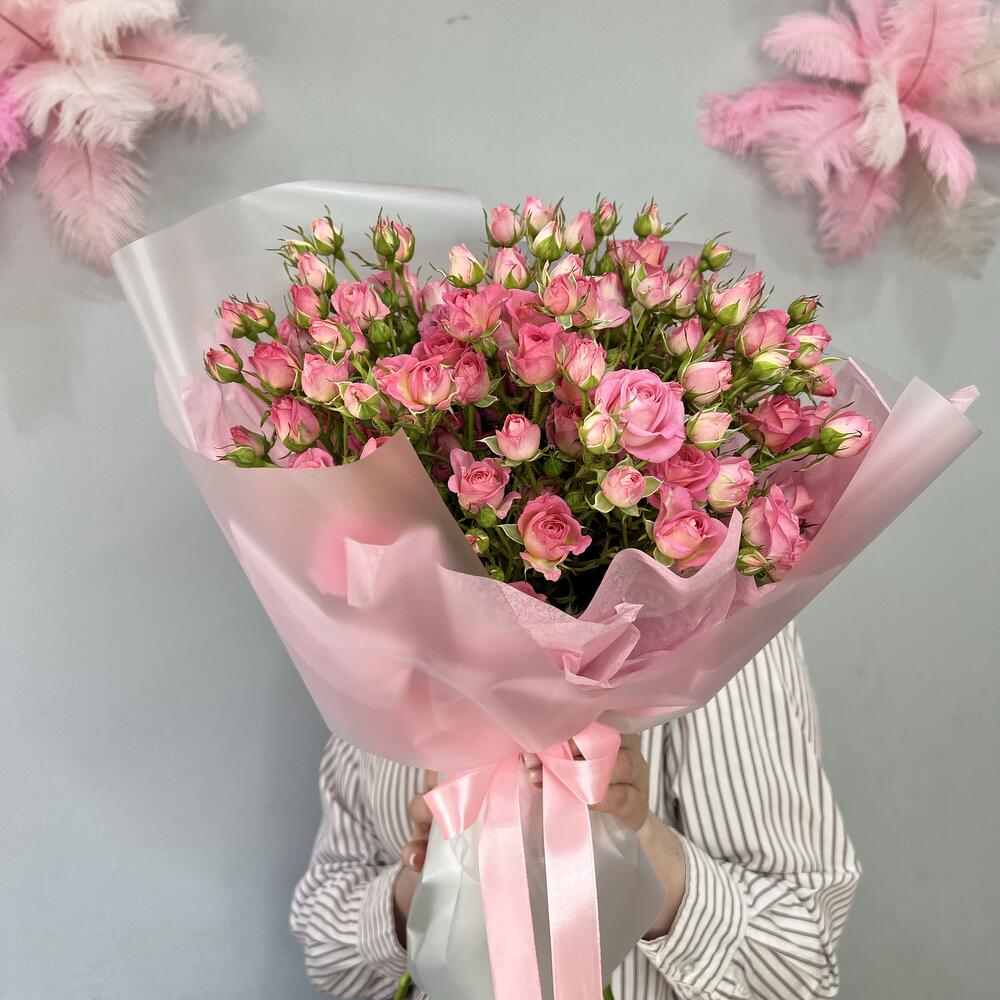Букет кустовых роз для любимой 💝
