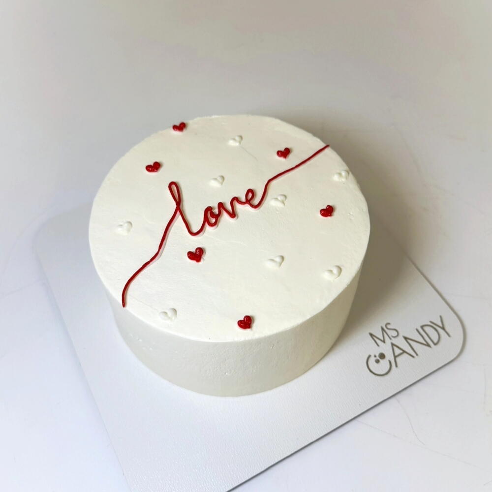 Бенто- торт "Love", вес 450г., парню, любимому, мужчине, девушке,на день рождения, день влюбленных