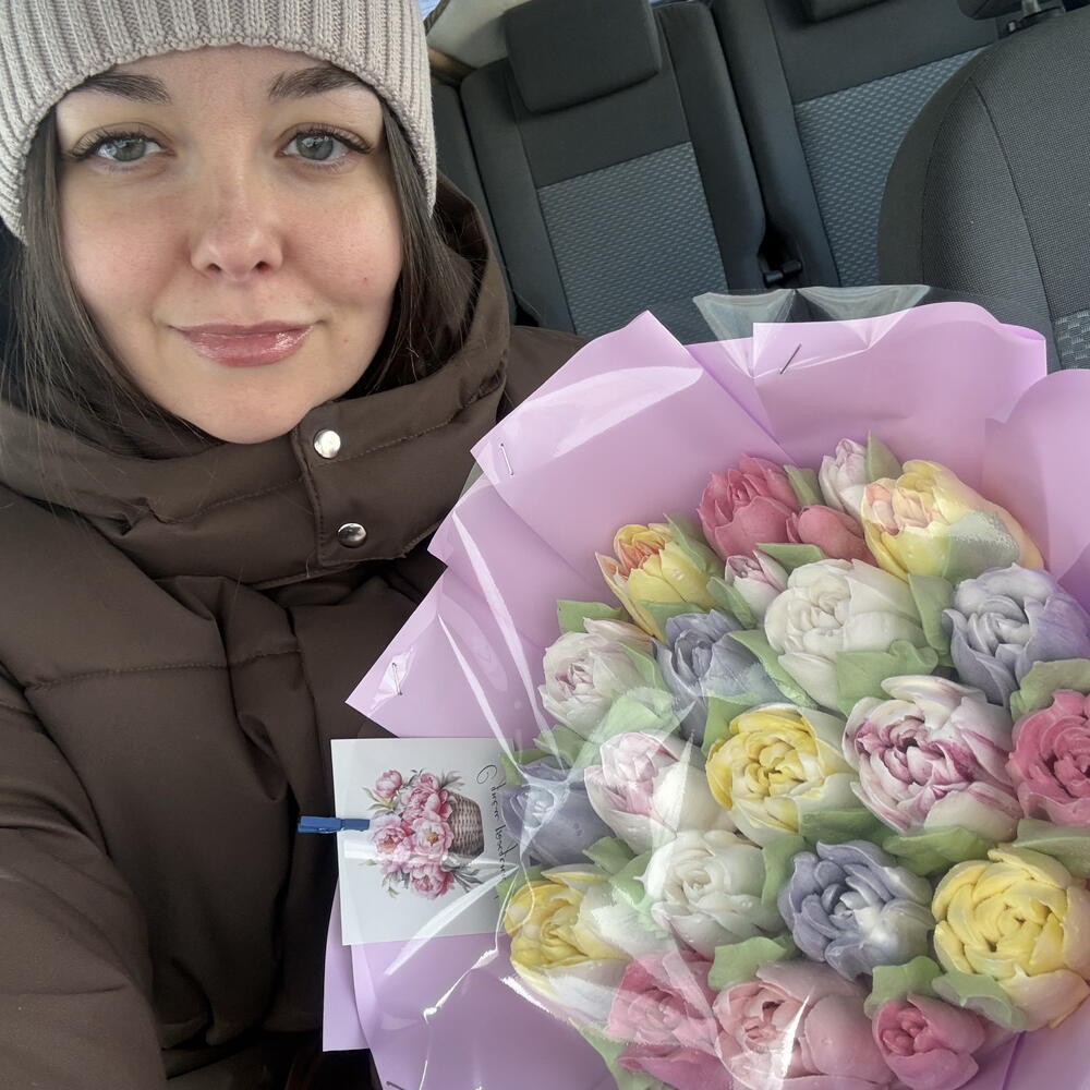 Зефирный букет