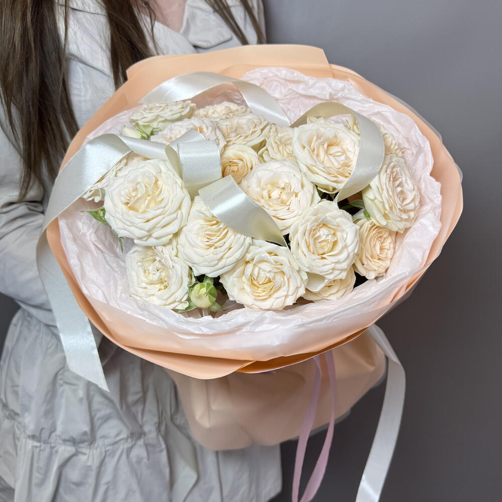 Кустовые розы софи 5 шт