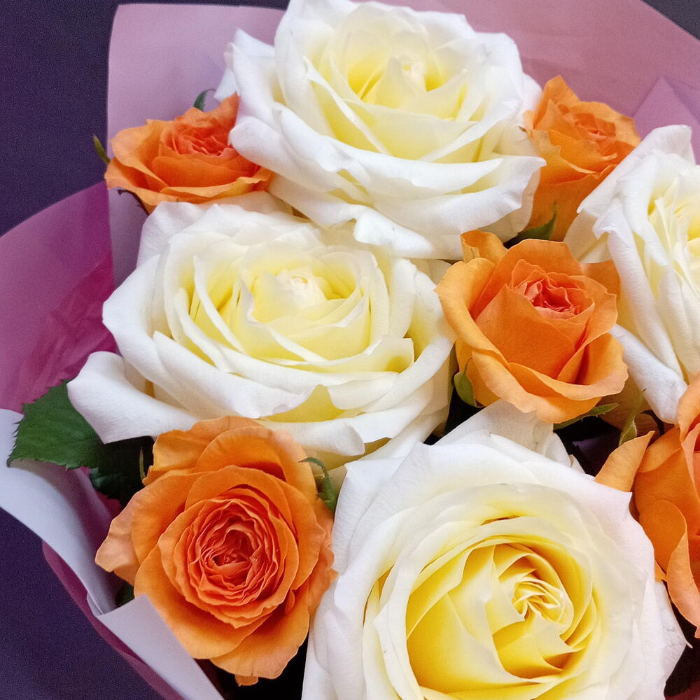 Букет с розами 🌹