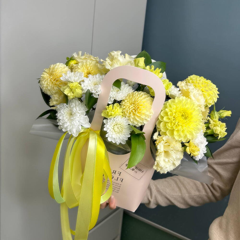 Сумочка с Георгинами 💛