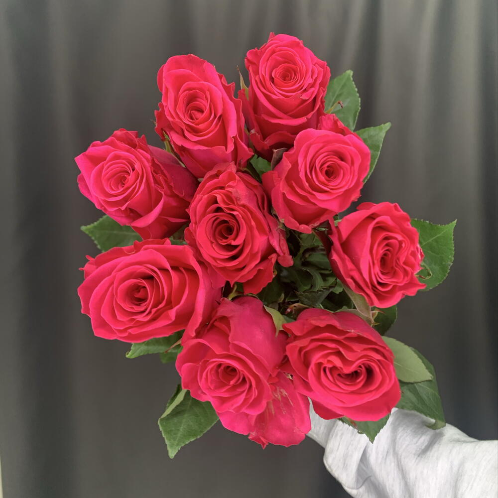 Роза VI Pink 9 шт