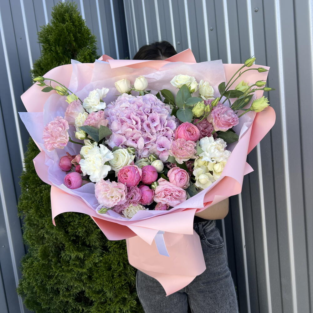 Гортензия в сборке букета 💐