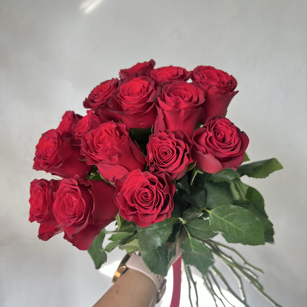 Розы Родос под ленту 🌹 15 шт