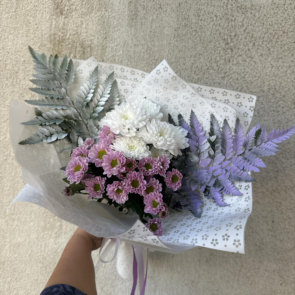 Букетик хризантем