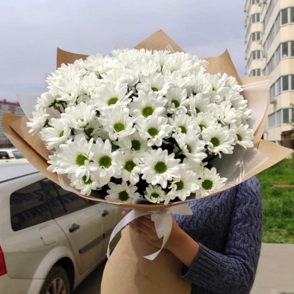 Букет из хризантем
