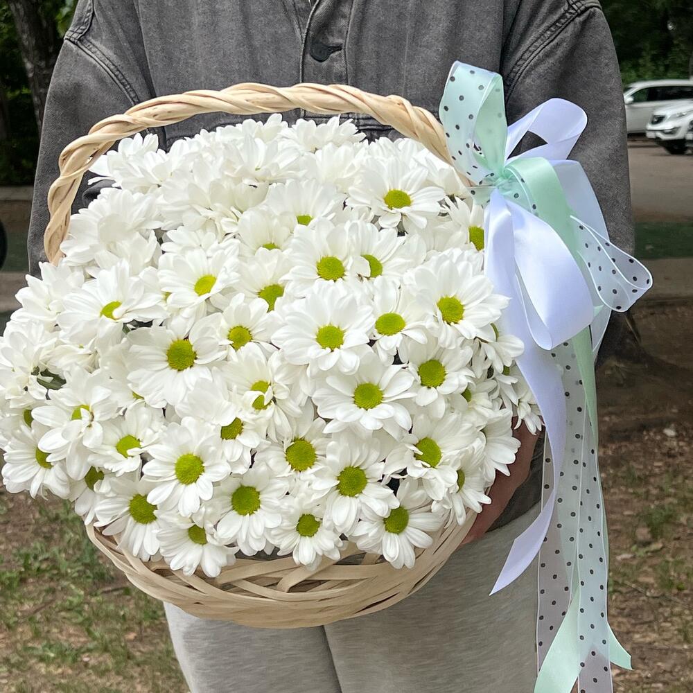 Корзина с цветами