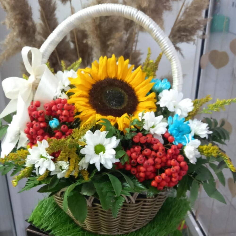 Цветы в коробке