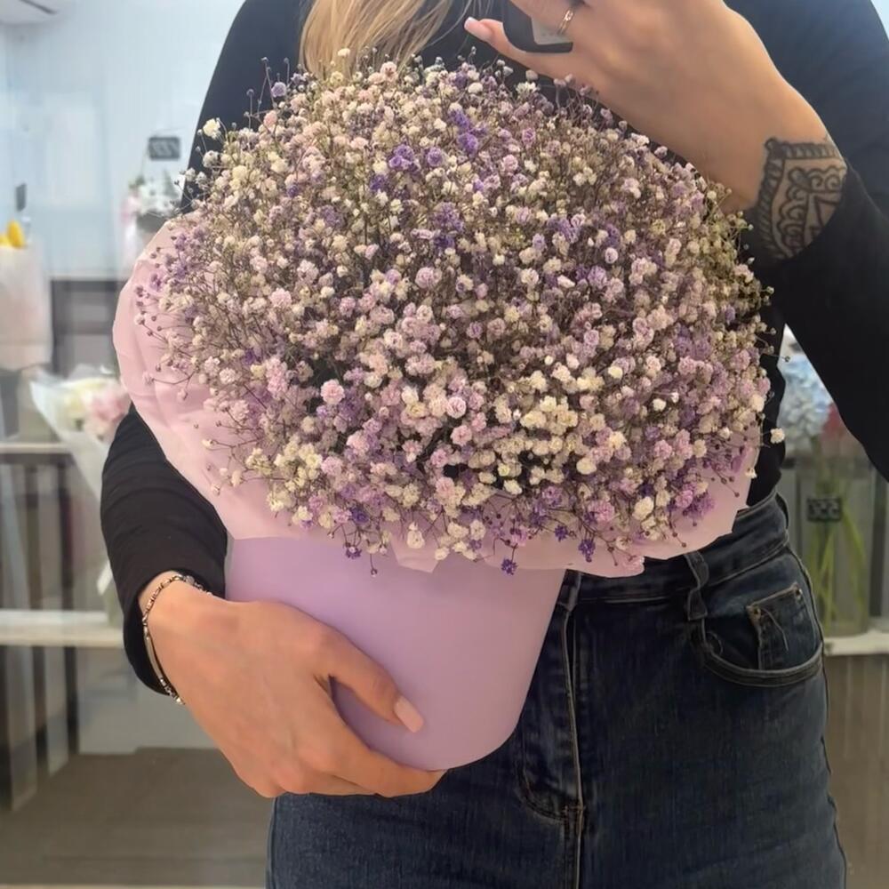 Композиция из гипсофилы М