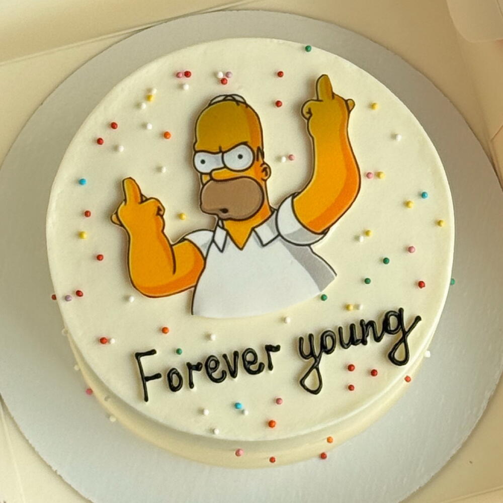 Бенто торт Forever young