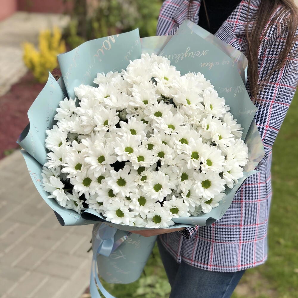 Букет "Арно" из 13 хризантем