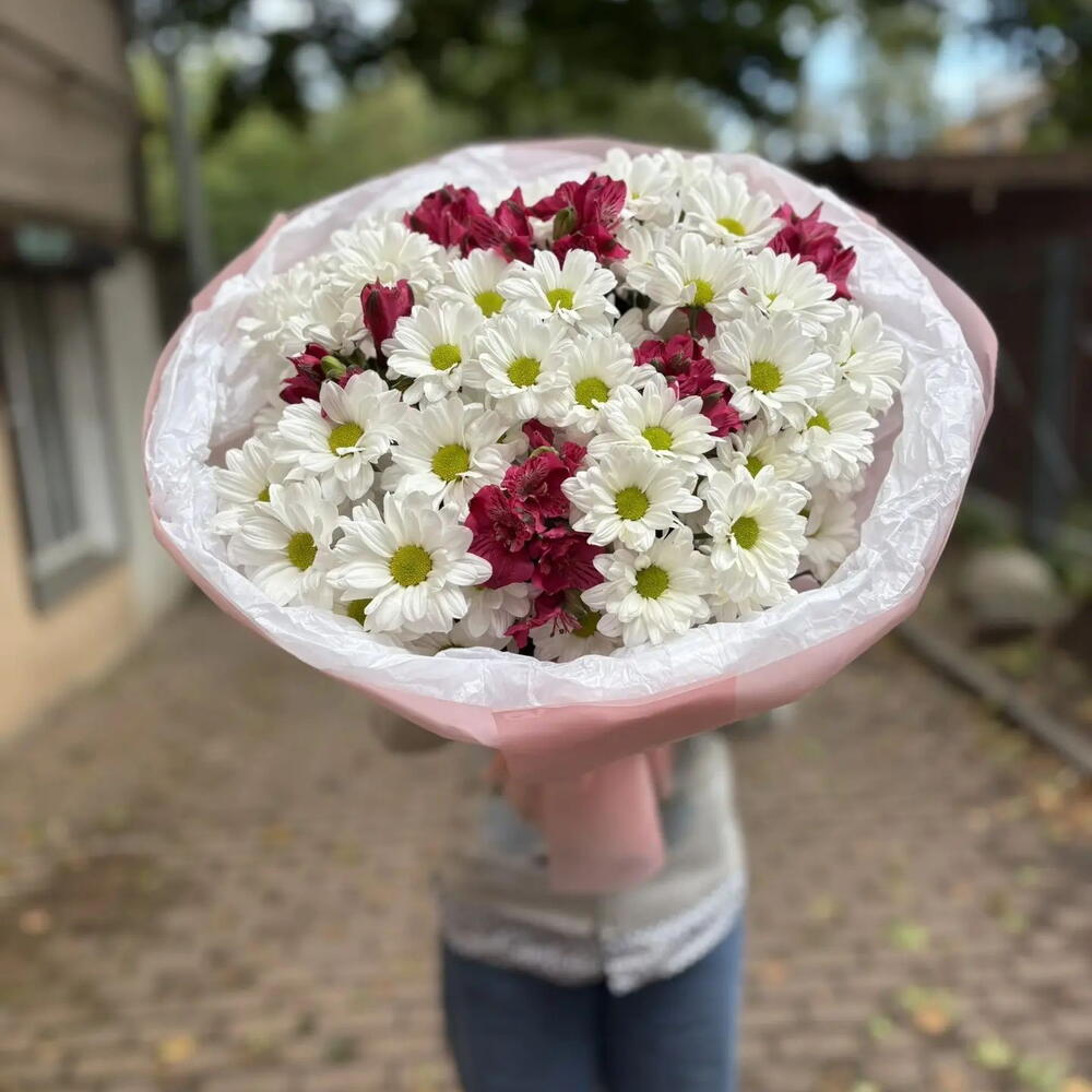Букет ромашка