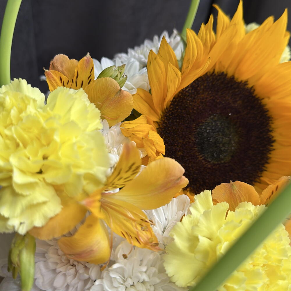 Сумочка с подсолнухом 🌼