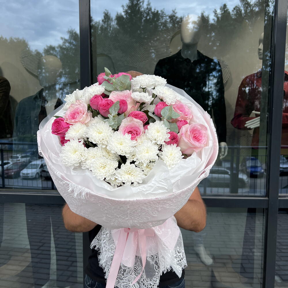 Букет в кружеве