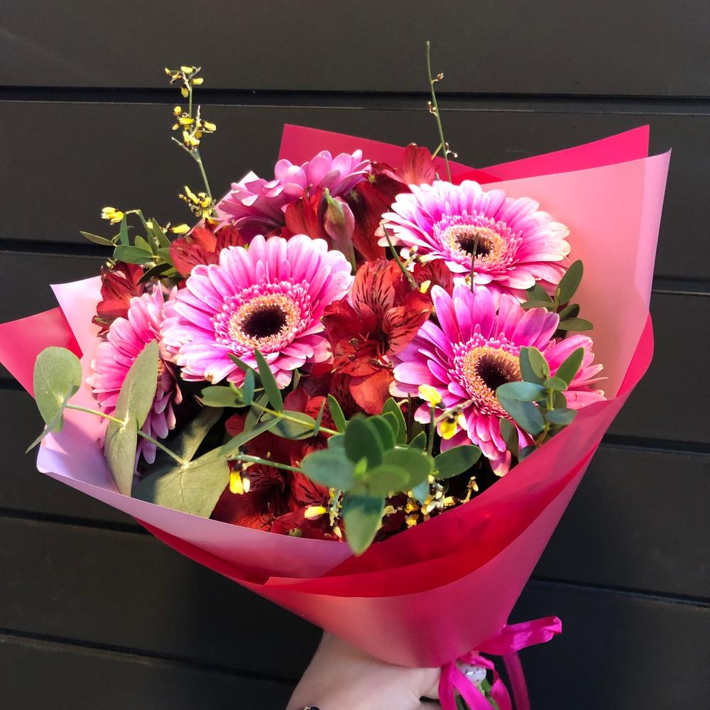 Bouquet with gerbera daisies
