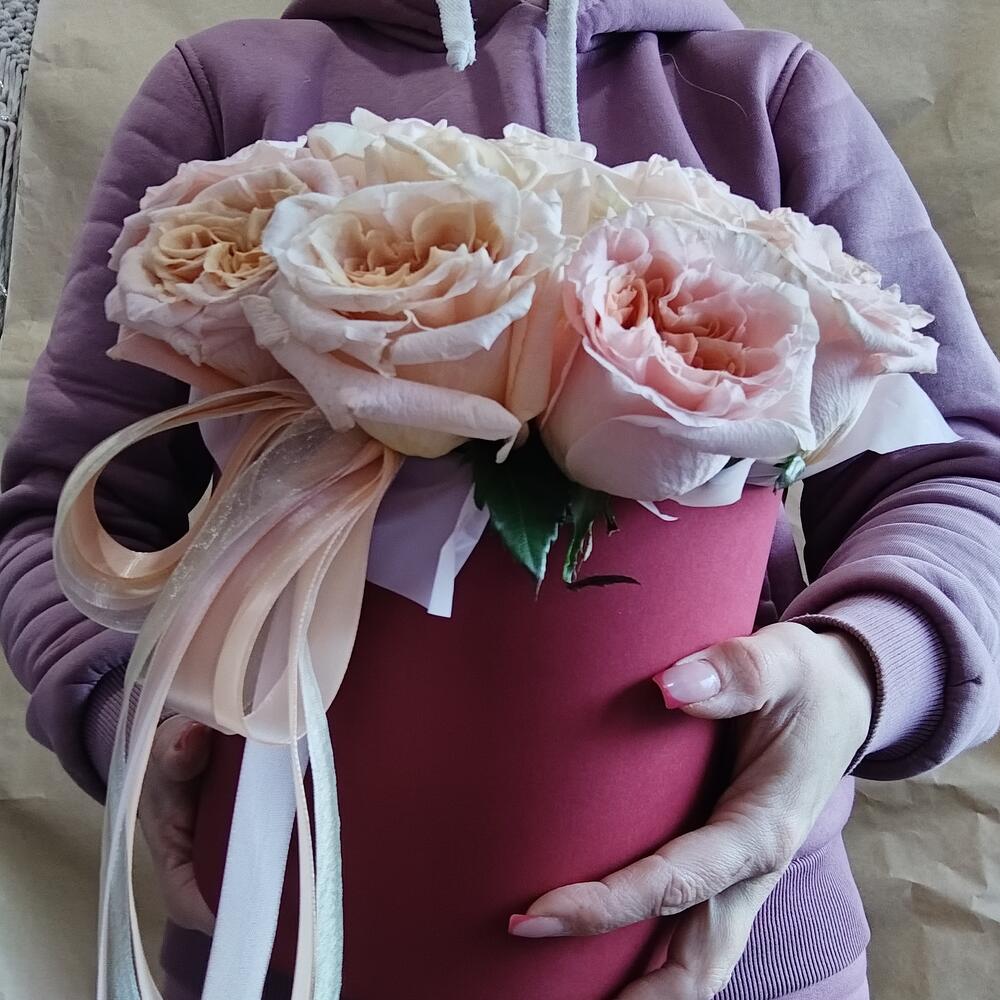 Цветы в коробке