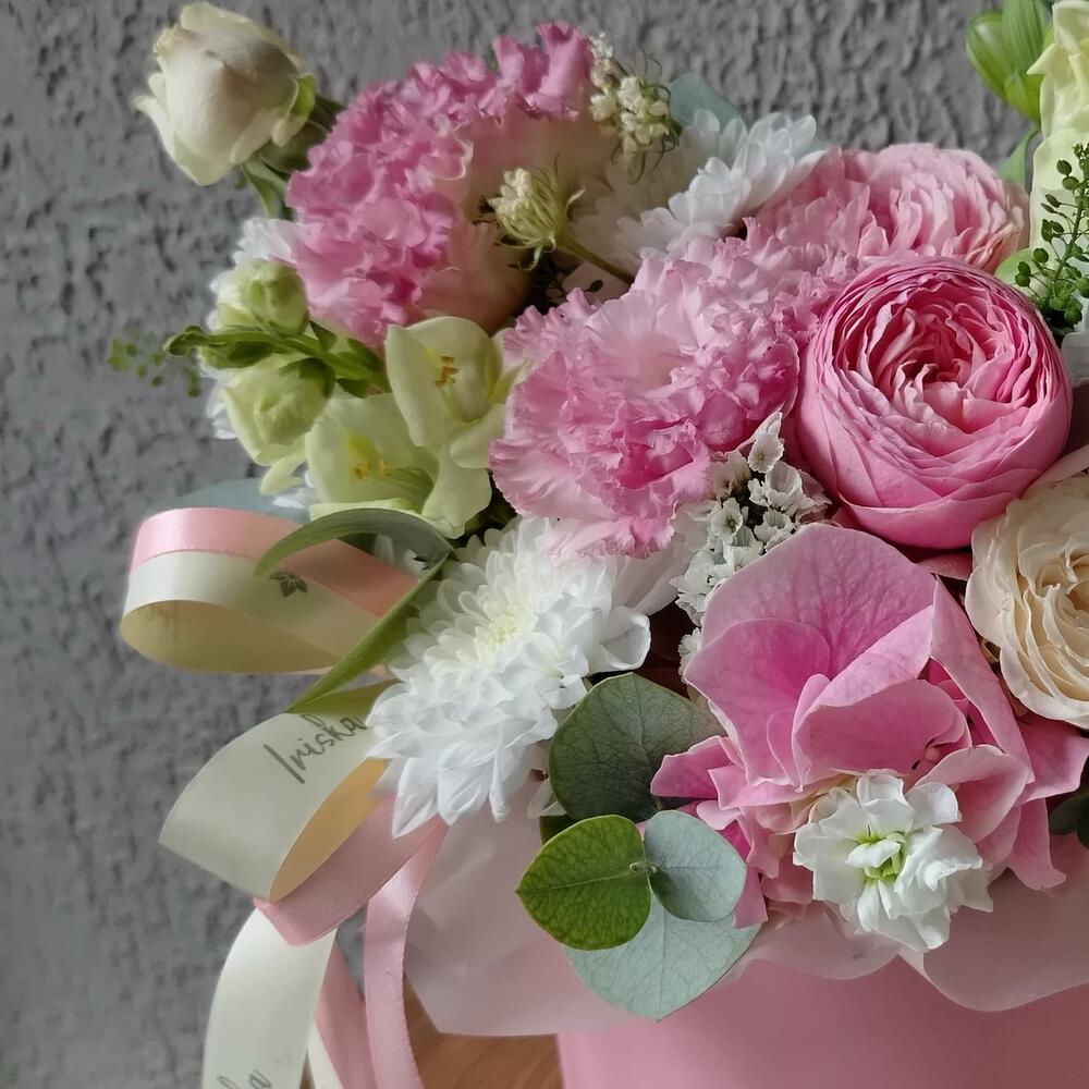 🌸Цветочная композиция в коробочке