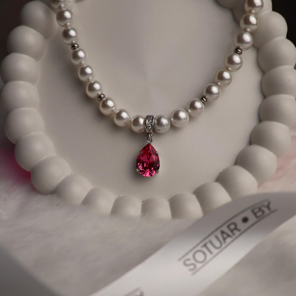 Колье Amelie Pink Glo