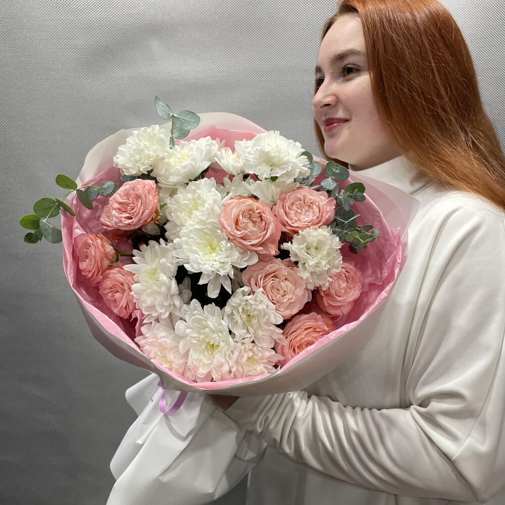 Сборный букет « Ты самая нежная»