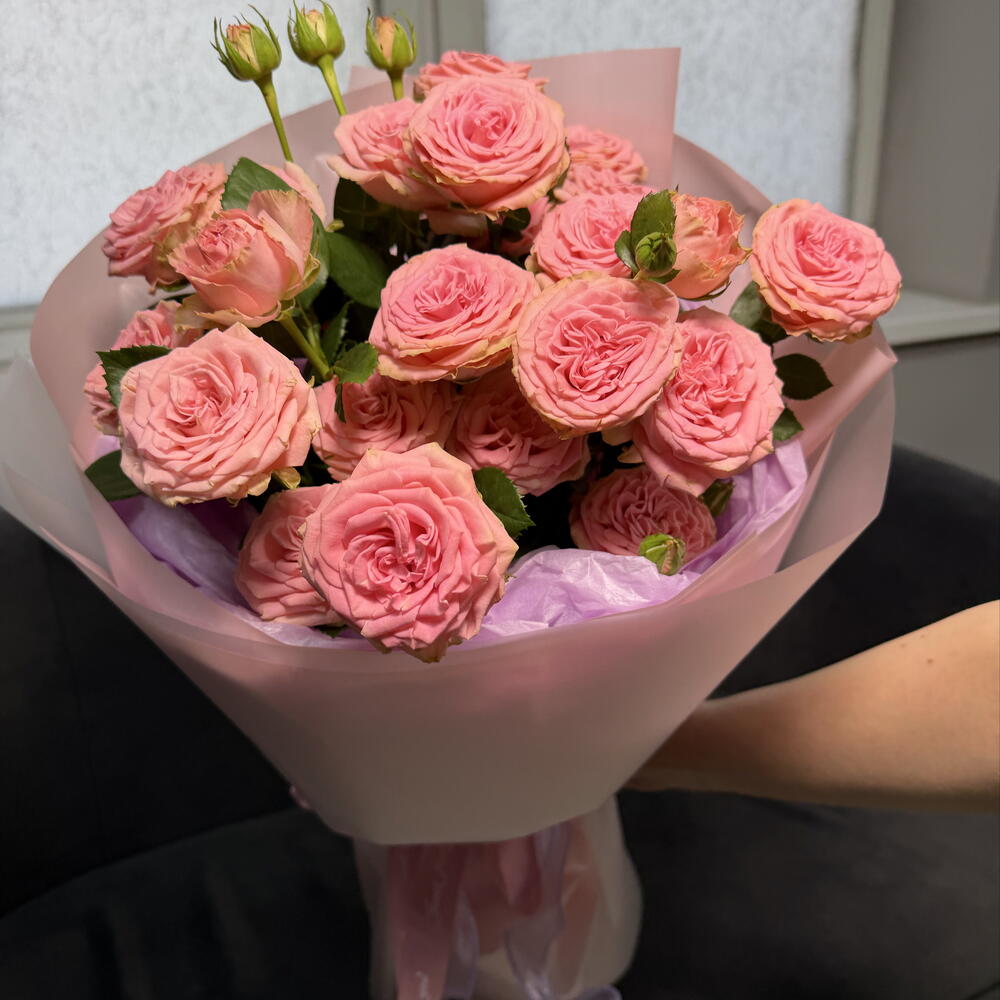 Кустовая Роза ПРЕМИУМ 70 см😇🌺