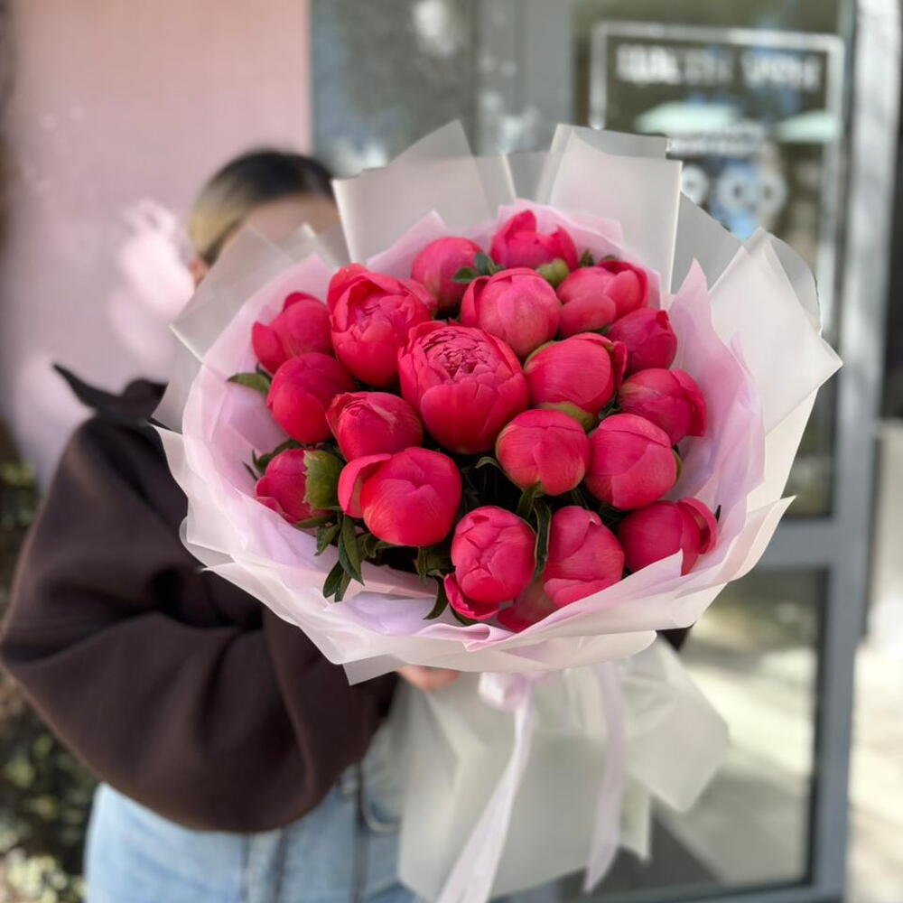 Букет из 19 пионов ❣️