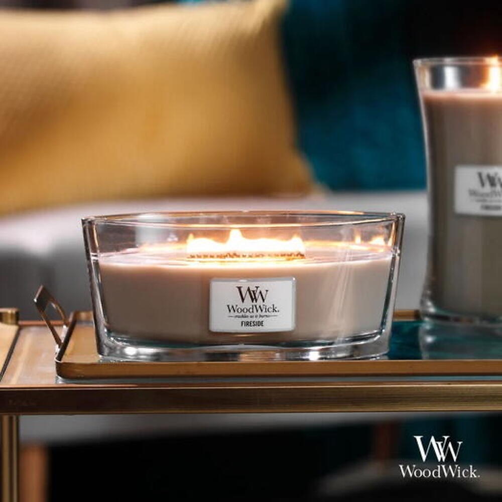 Ароматическая свеча WoodWick Домашний очаг, эллипс 453 гр