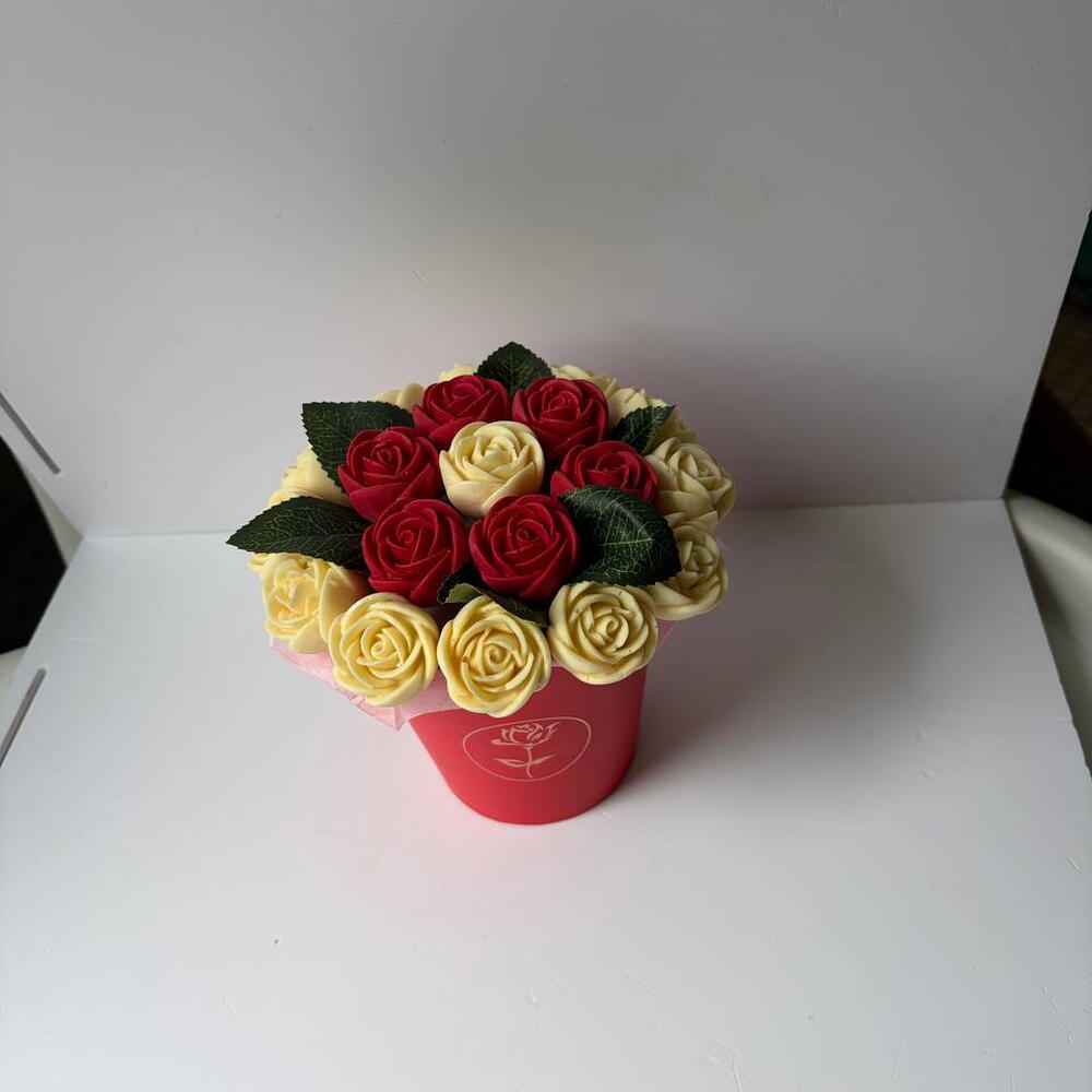 Мини коробочка роз