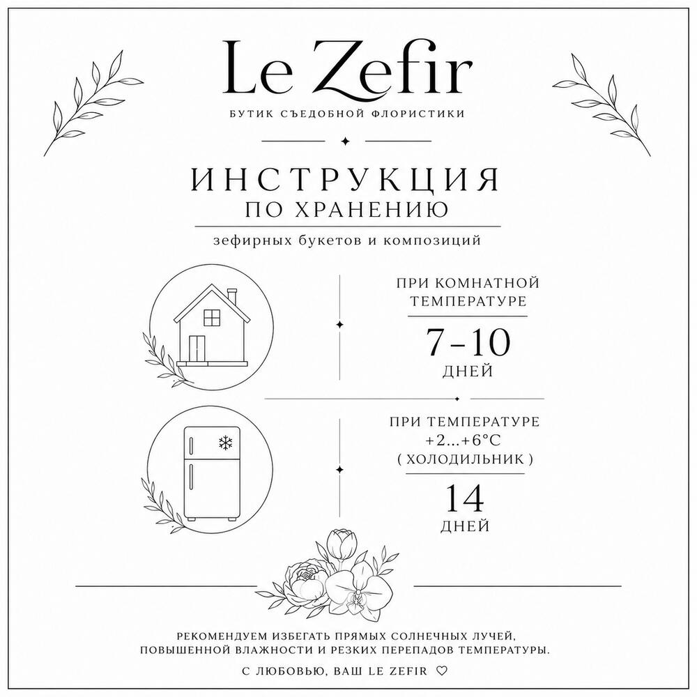 Карамель и зефирные пионы