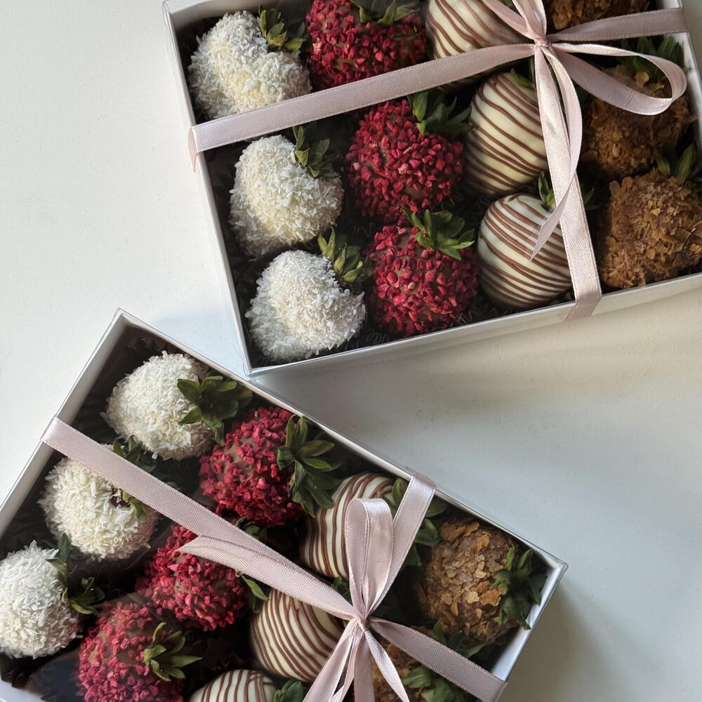 Клубника в бельгийском шоколаде 15 шт