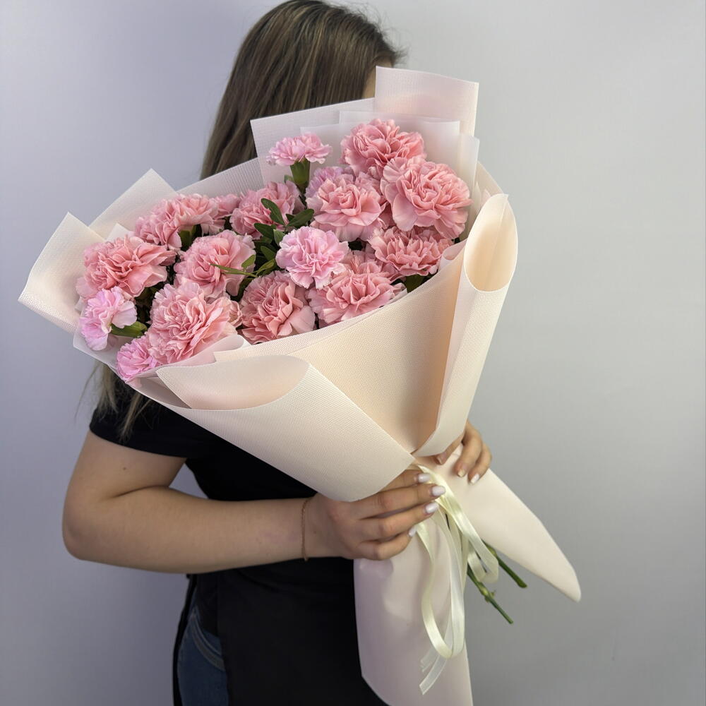 Микс розовых диантусов