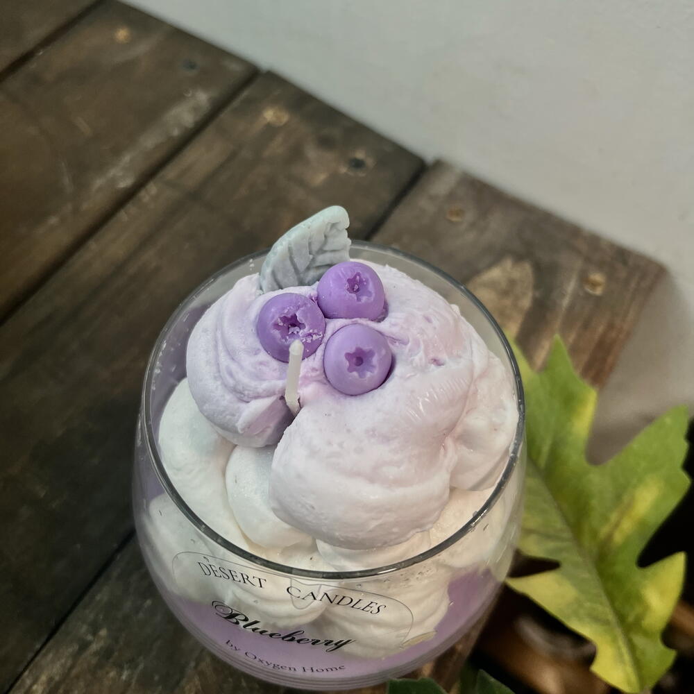 Аромасвеча Desert Candles by Oxygen Home Blueberry