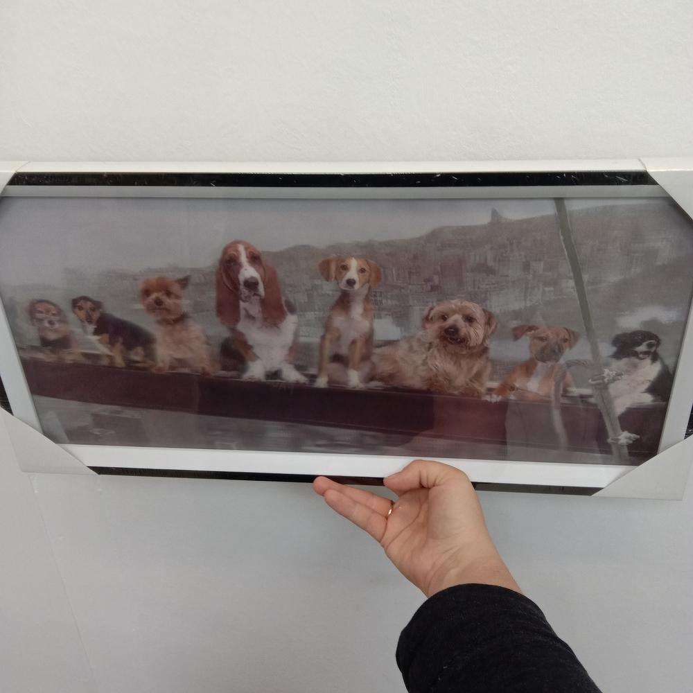 Картина собаки 3D