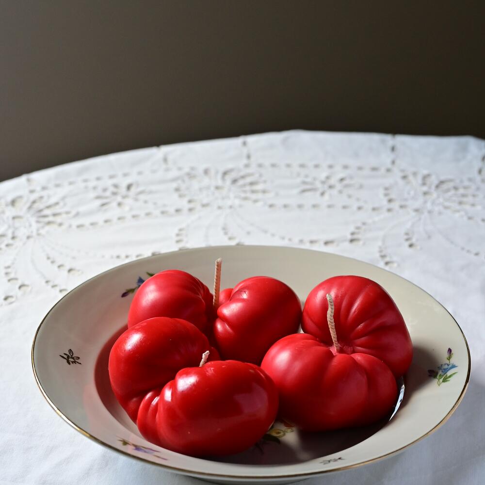 Ароматическая свеча Томат
