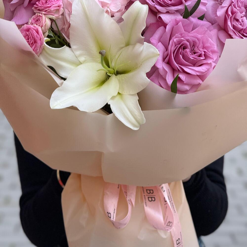 Lily roza buket