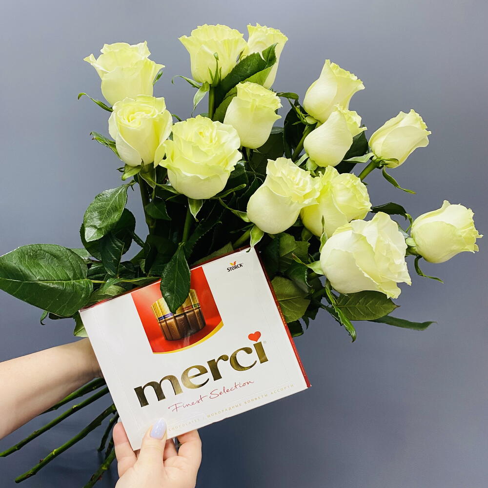 Белые розы с мерси1