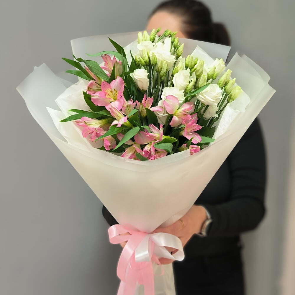 Букет "Розовые грёзы"