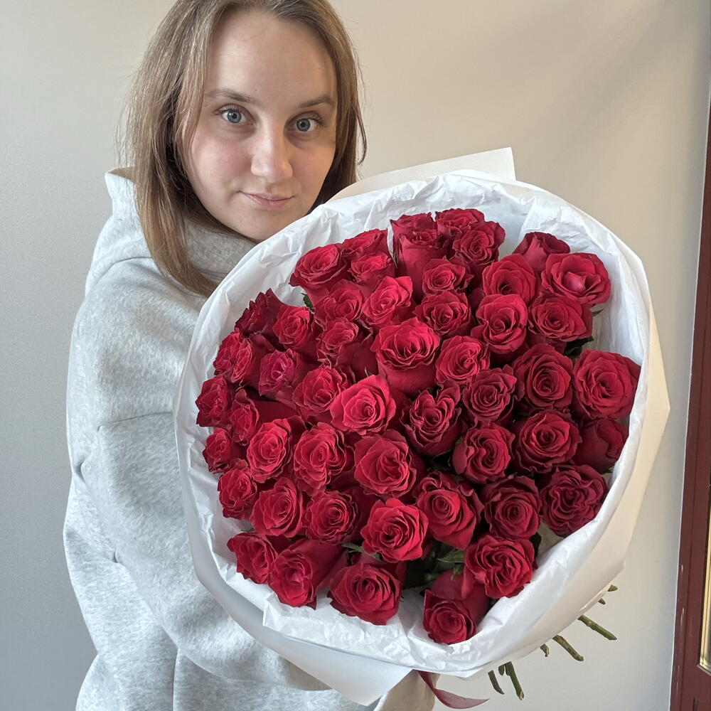 51 роза 60 см
