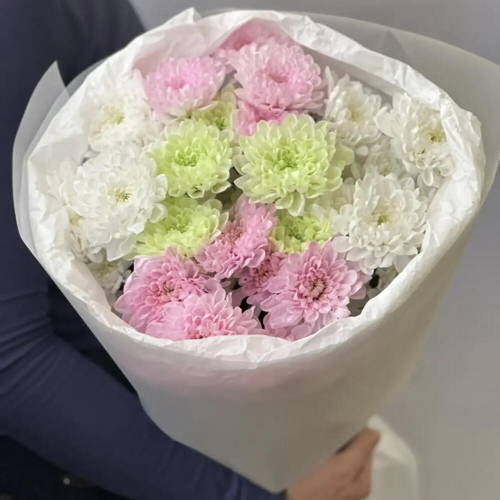 Букет из кустовых хризантем Sweet