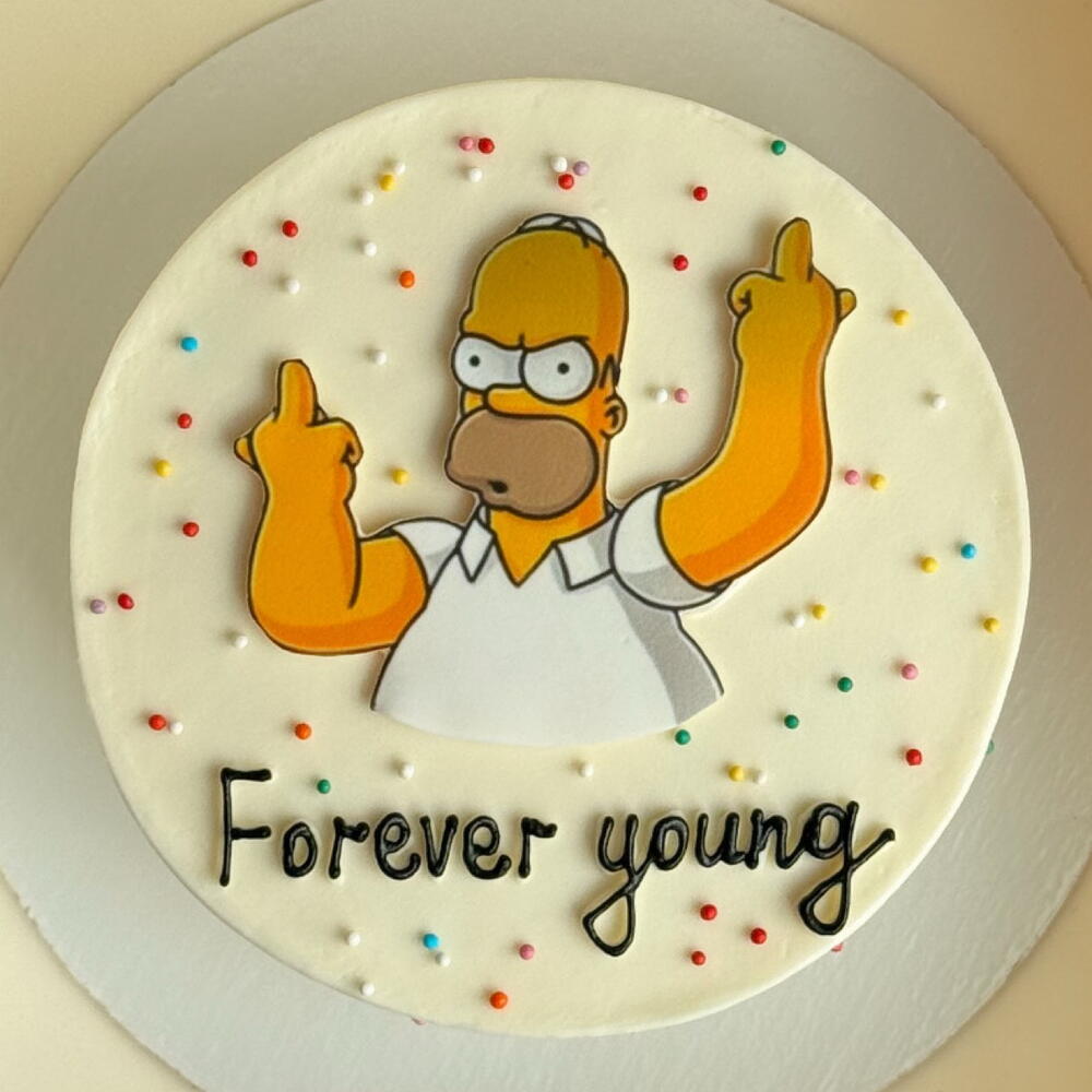 Бенто торт Forever young