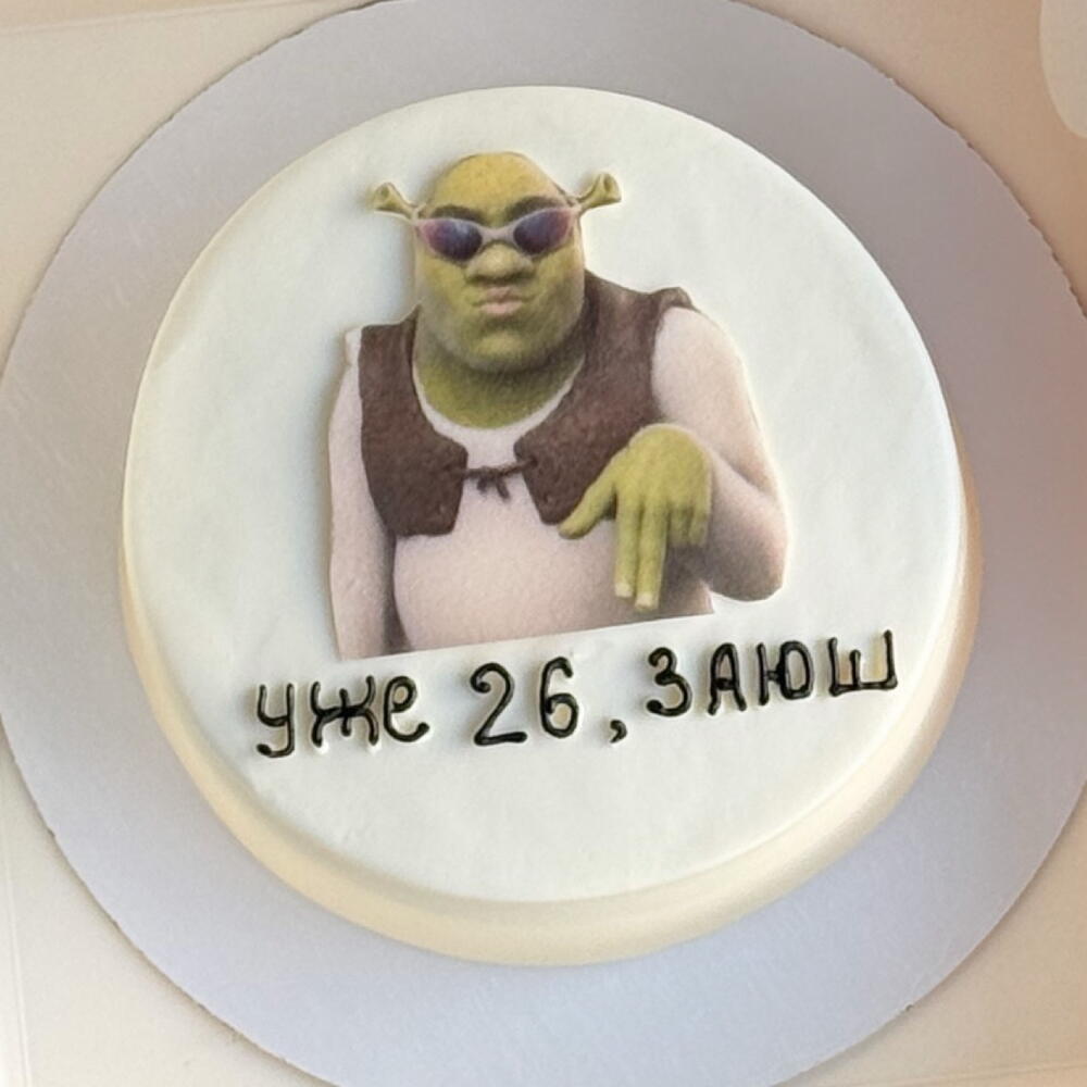 Бенто торт с юмором