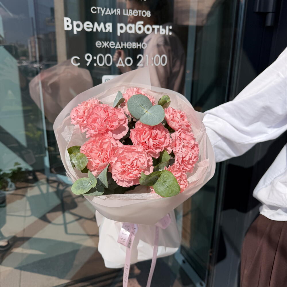 Букет «Клубничный зефир»